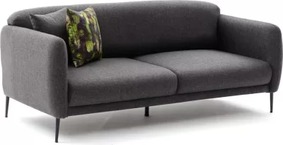 Krevat-sofa treshe Venus, ngjyrë antracit