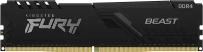 RAM Memorje Kingston FURY Beast 8GB 3200MT/s DDR4 CL16 DIMM, e zezë