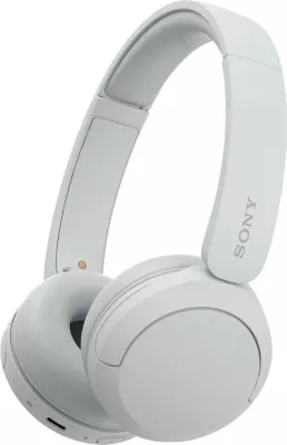 Kufje, Sony, WH-CH520, pa tela Bluetooth, on-ear, me mikrofon, e bardhë