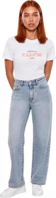Maicë për femra Calvin Klein Jeans LV047G807G, e bardhë [Madhësia: S]