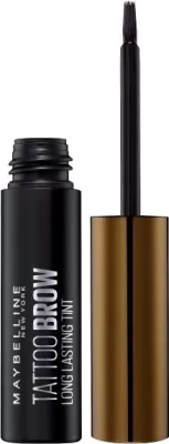 Xhel për vetulla Maybelline Tattoo Brow Peel-Off për femra Medium Brown 4.9ml