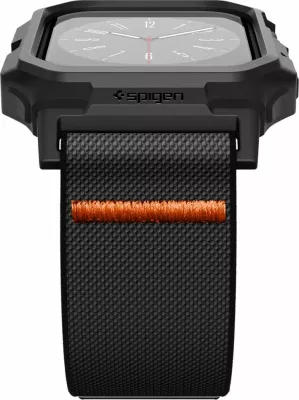 Rrip Spigen Lite Fit PRO për Apple Watch 10, 42mm, i zi