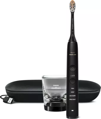 Furçë dhëmbësh sonike Philips Sonicare 9000 DiamondClean HX9911/17, e zezë