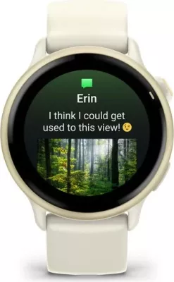 Smartwatch Garmin vivoactive 6 bone lunargold
