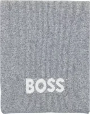 Shall për meshkuj BOSS Elios_Scarf 10274288 01 50548785, gri