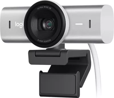 Webkamerë Logitech MX Brio 4K Ultra HD, 60fps, USB-C, 90°, Pale Grey