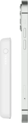 Power bank Belkin BPD002BTWH, 2500 mAh, Wireless, Bardhë