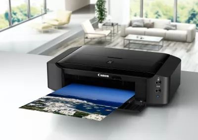 Printer fotografik Canon PIXMA iP8750, Inkjet, A3+, Wi-Fi, 9600x2400 DPI, i zi