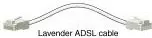 Kabllo ADSL Cisco RJ11 3m, gri
