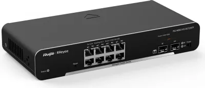 Switch Ruijie RG-NBS3100-8GT2SFP, 8 porte Gigabit, 2 SFP, i zi