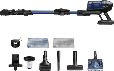 Fshesë me korrent pa kabllo Rowenta X-Force Flex 12.60 Aqua RH98C0WO, blu/zezë