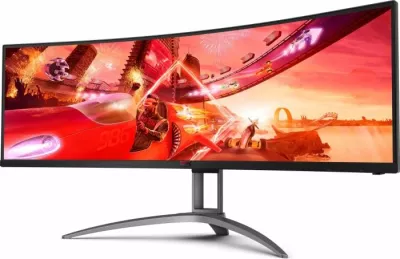 Monitor gaming AOC Agon AG493UCX2 48.8\" VA DQHD 165Hz USB-C PD i zi