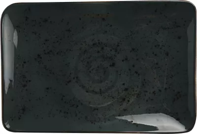 Pjatë drejtkëndore Fine Dine Arando 300x200 mm, set 6 copë, gri