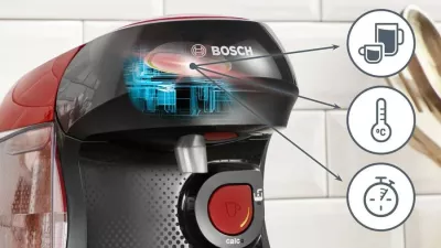 Makineri kafeje me kapsula Bosch Tassimo Happy TAS103E, 0.7L, e kuqe