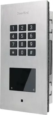 Sistem kontrolli hyrje DoorBird A1121, IP, nënndërtim, çelik inox
