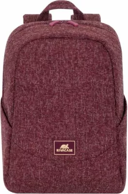 çantë shpine për laptop RIVACASE 7923, 13.3\", waterproof tweed, e kuqe