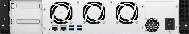 NAS server QNAP TS-855eU-8G, 2U, 8x2.5"/3.5" SATA, Intel Atom C5125, 8GB RAM, 2x2.5GbE, i zi