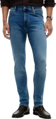 Xhinse për meshkuj Tommy Hilfiger Bleecker Slim MW0MW44923, denim blu