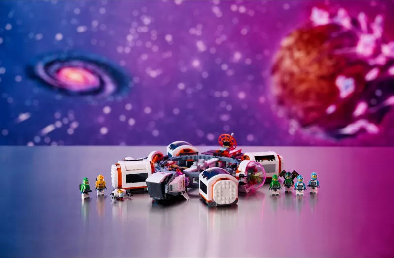 Set ndërtimi LEGO Modular Space Station 60433, 1097 pjesë, shumëngjyrësh