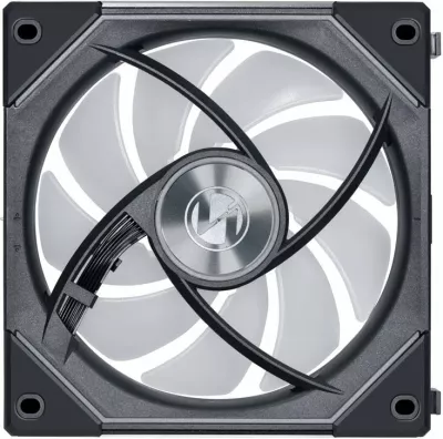 Ventilator PC Lian Li UNI FAN SL-INF 120 Reverse Blade PWM ARGB 120mm 3-pack (12RSLIN3B), i zi/gri, paketë 3 copë