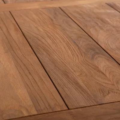 Tavolinë kopshti FH5964, 240x100x75H cm, dru teak i ricikluar
