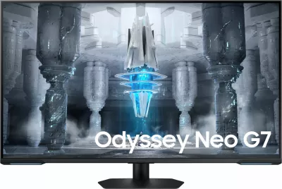 Monitor Samsung S43CG700NU, 43", 4K Ultra HD, LED, 1 ms, i zi, i bardhë