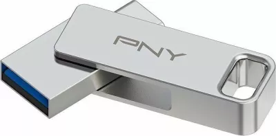 Pendrive PNY Duo-Link 64GB USB 3.2 Gen 2 (USB-C/USB-A), argjendtë