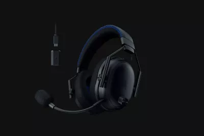 Kufje Razer BlackShark V3 Pro për PlayStation, e zezë