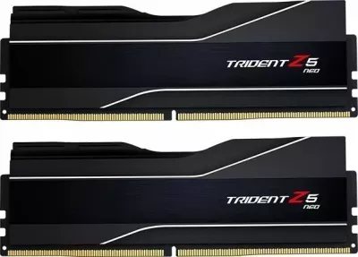 RAM Memorje G.Skill Trident Z5 Neo F5-6000J3040G32GX2-TZ5N 64GB DDR5 6000MHz CL30 UDIMM kit 2x32GB, e zezë