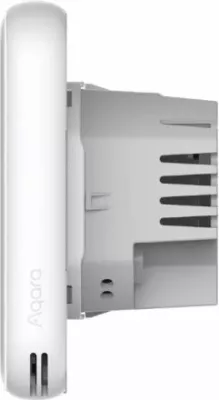 Termostat inteligjent për ngrohje nën dysheme AQARA W500 (UT-A01D), Zigbee/Thread, Matter, 16A, me ekran, me sensor NTC, i bardhë