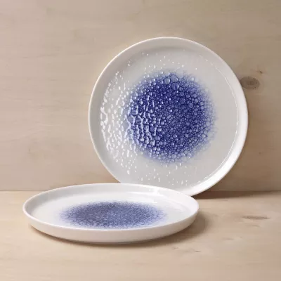 Pjatë për pasta Fine Dine Serenity ø300 mm, porcelan, blu, set 6 copë