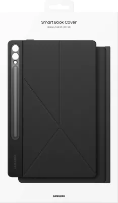 Mbështjellës Samsung Smart Book Cover për Galaxy Tab S10+ / S9+ / S9 FE+ i zi