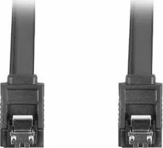 Kabllo SATA Lanberg CA-SASA-14CU-0030-BK, SATA III 6Gb/s, 0.3 m, F/F, e zezë