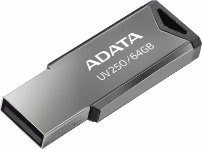 USB memorje ADATA UV250 64 GB, argjendtë