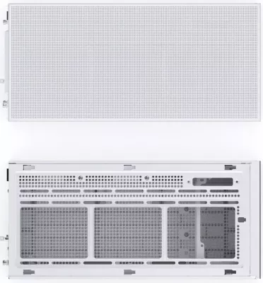 Kasë kompjuteri Jonsbo D31 MESH SCREEN e bardhë
