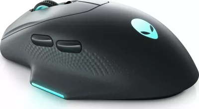 Maus gaming wireless Dell Alienware AW620M 26,000 DPI, RGB, USB-C, i zi