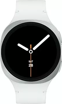 Smartwatch Samsung Galaxy Watch8 40mm LTE, 32GB, argjendtë bardhë