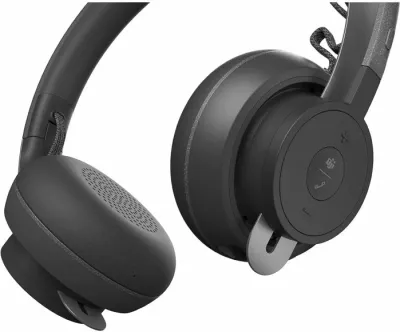 Kufje wireless Logitech Zone Wireless 981-000854, MS Teams, ANC, Bluetooth 5.0, me mikrofon, të zeza