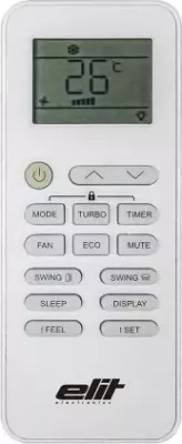 Kondicioner muror, Elit PRO-18W WIFI, 5.1 kW 18000 BTU, A++/A+, R32, WiFi, jonizues bipolar, i bardhë