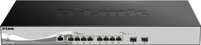 Switch D-Link DXS-1210-10TS/E 8 porta 10Gbps 10GBASE-T/SFP+ Smart Managed