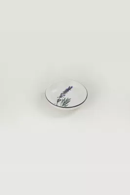 Set 6 copë tasë salce, qeramikë, Hermia Concept, të bardhë, jeshile, vjollcë, të zeza, ST489406F022AMD3600MAYD100