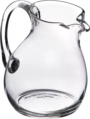 Dekanter qelqi transparent DIVAIR, 16x16x23 cm