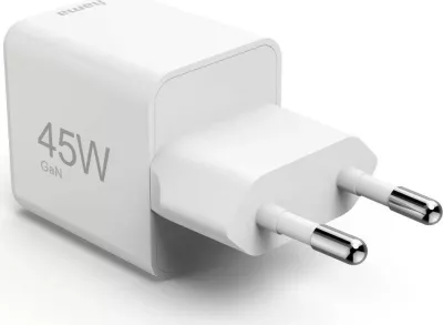 Karikues rrjeti Hama supermini 45W GaN PD/QC 1x USB-C, bardhë