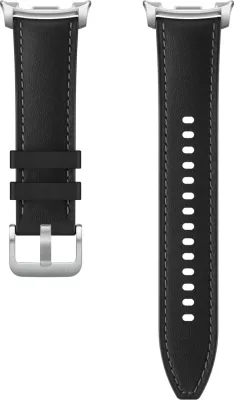 Rrip smartwatch Samsung Watch8 Classic, lëkurë sintetike, i zi