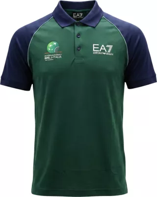 Maicë polo për meshkuj EA7 7M002805 AF13689, blu-jeshile [Madhësia: XS]