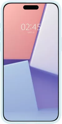 Mbështjellës Spigen Thin Fit për iPhone 15 Pro Max, kaltër e çelët