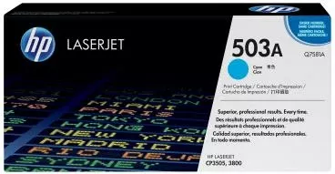 Toner HP 503A Q7581A rendiment 5.5k-8.8k faqe origjinal cyan