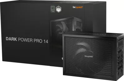 Furnizues rryme be quiet! Dark Power Pro 14 IO, 1300W, ATX 3.1, PCIe 5.1, 80+ Titanium, i zi
