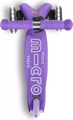 Trotinet Micro Maxi Deluxe LED, 3 rrota, për fëmijë, Lejla