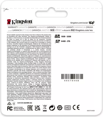 Kartelë memorie Kingston Canvas React Plus 256GB SDXC UHS-II, e zezë